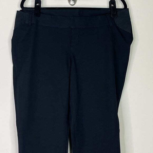 Old Navy Maternity Side Panel Pixie Ankle Pants Women's Size 10 - Picture 4 of 9